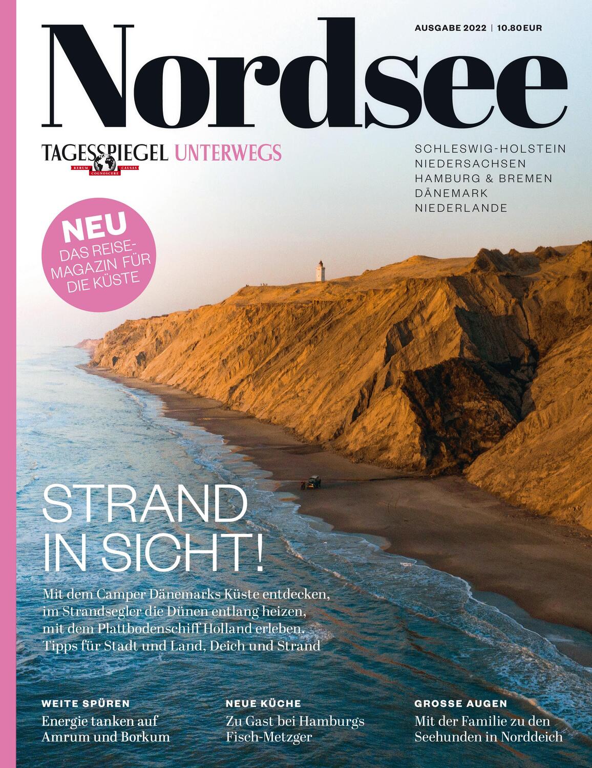 Cover: 9783948178338 | Nordsee | Tagesspiegel Unterwegs | Verlag Der Tagesspiegel GmbH | Buch
