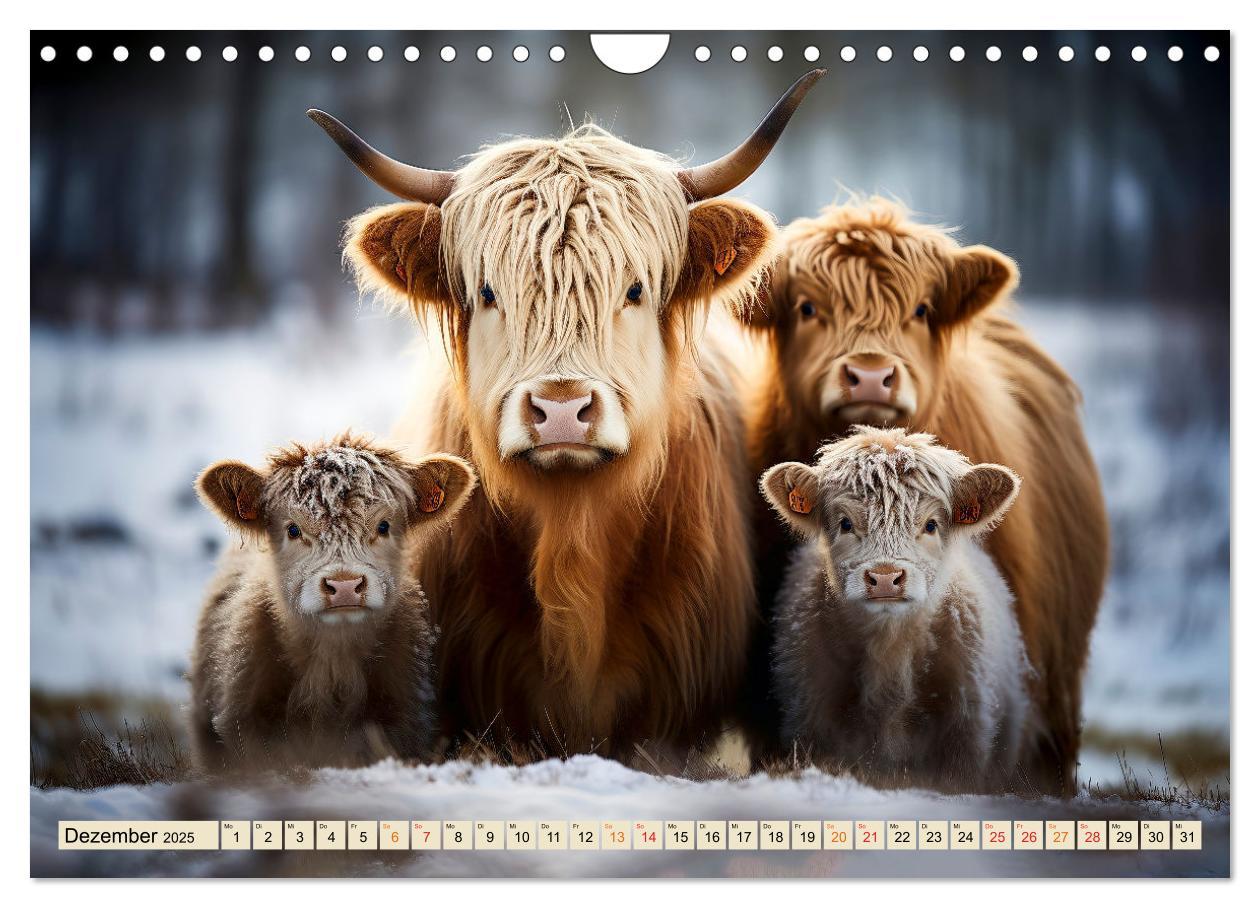 Bild: 9783383835049 | Viele Tiere auf dem Bauernhof (Wandkalender 2025 DIN A4 quer),...