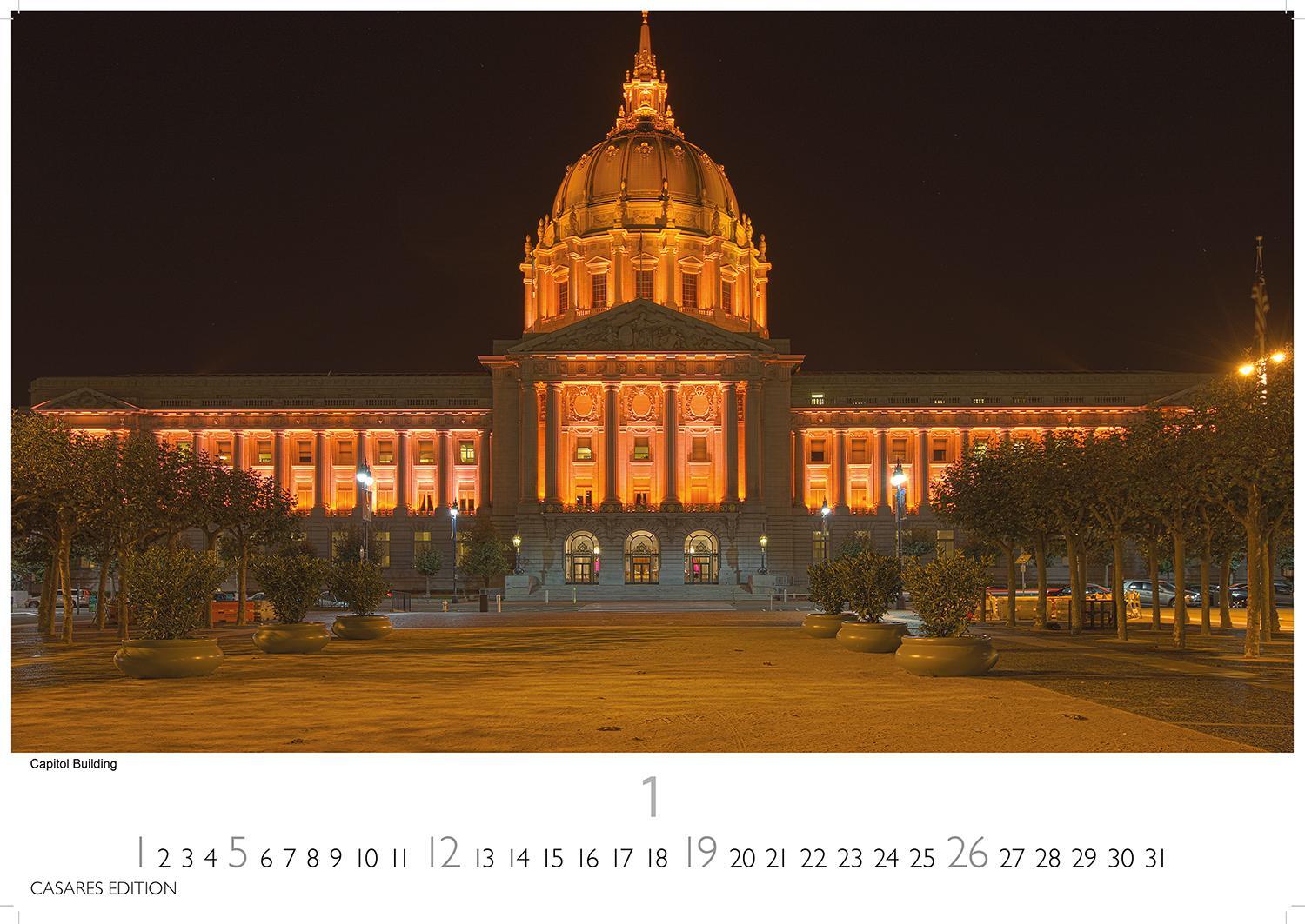 Bild: 9781835242759 | San Francisco 2025 S 24x35cm | Kalender | 14 S. | Deutsch | 2025