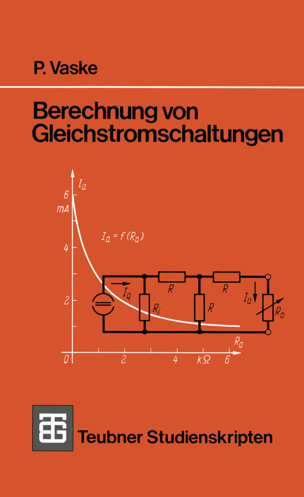 Cover: 9783519400509 | Berechnung von Gleichstromschaltungen | Mit 116 Beisp. | Paul Vaske