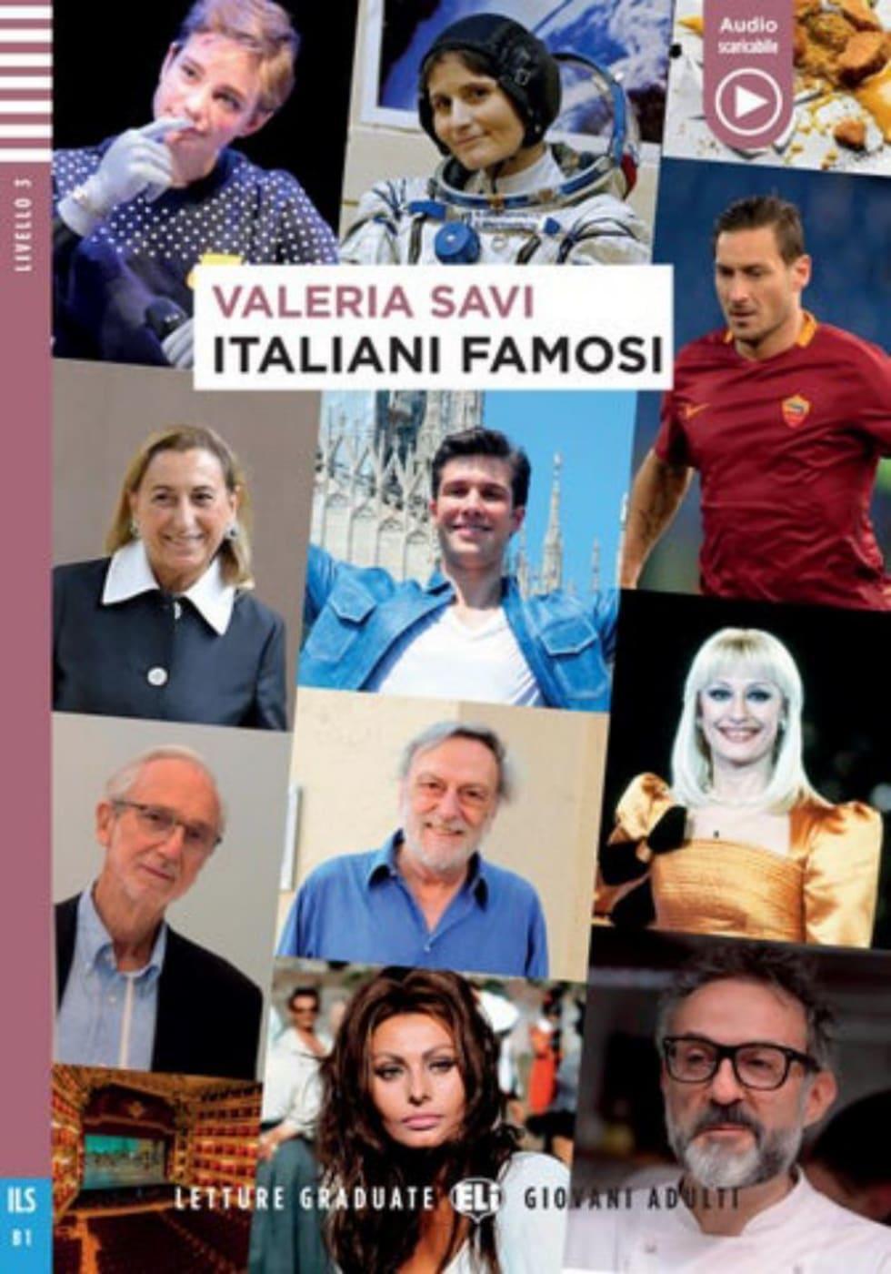 Cover: 9783125147225 | Italiani famosi | Lektüre mit Audio files | Valeria Savi | Taschenbuch
