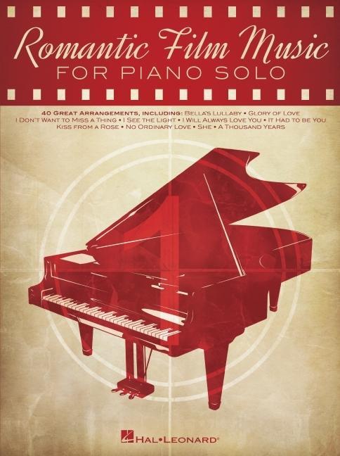 Cover: 9781480354128 | Romantic Film Music | 40 Great Arrangements for Piano Solo | Corp