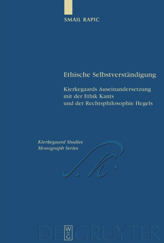 Cover: 9783110193640 | Ethische Selbstverständigung | Smail Rapic | Buch | ISSN | XII | 2007