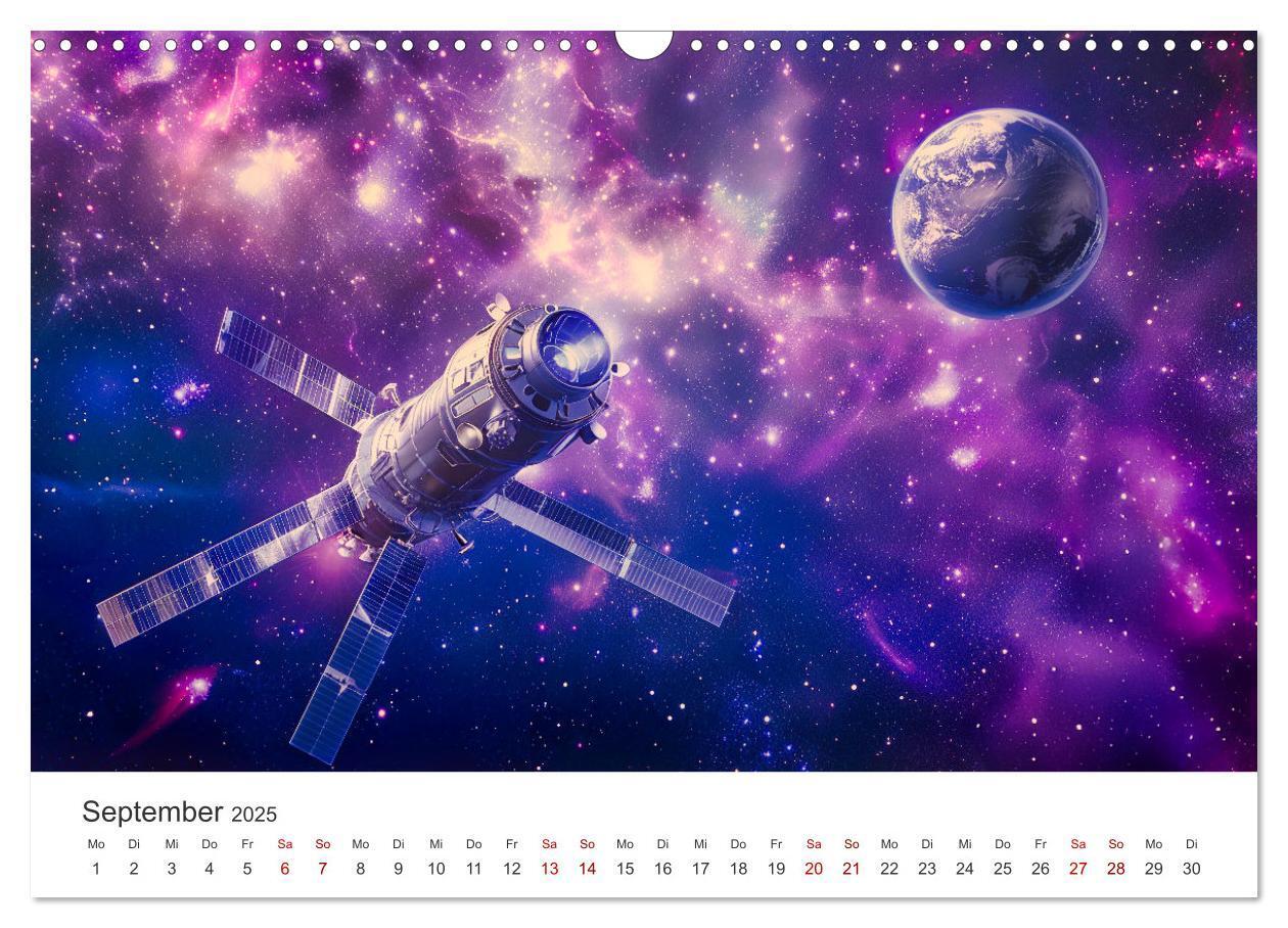 Bild: 9783383821042 | Sternenreisen - Ein kosmischer Kalender (Wandkalender 2025 DIN A3...