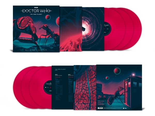 Cover: 5014797901148 | Doctor Who: The Web Planet (180g) (Deluxe Edition) (Pink Vinyl) | Who