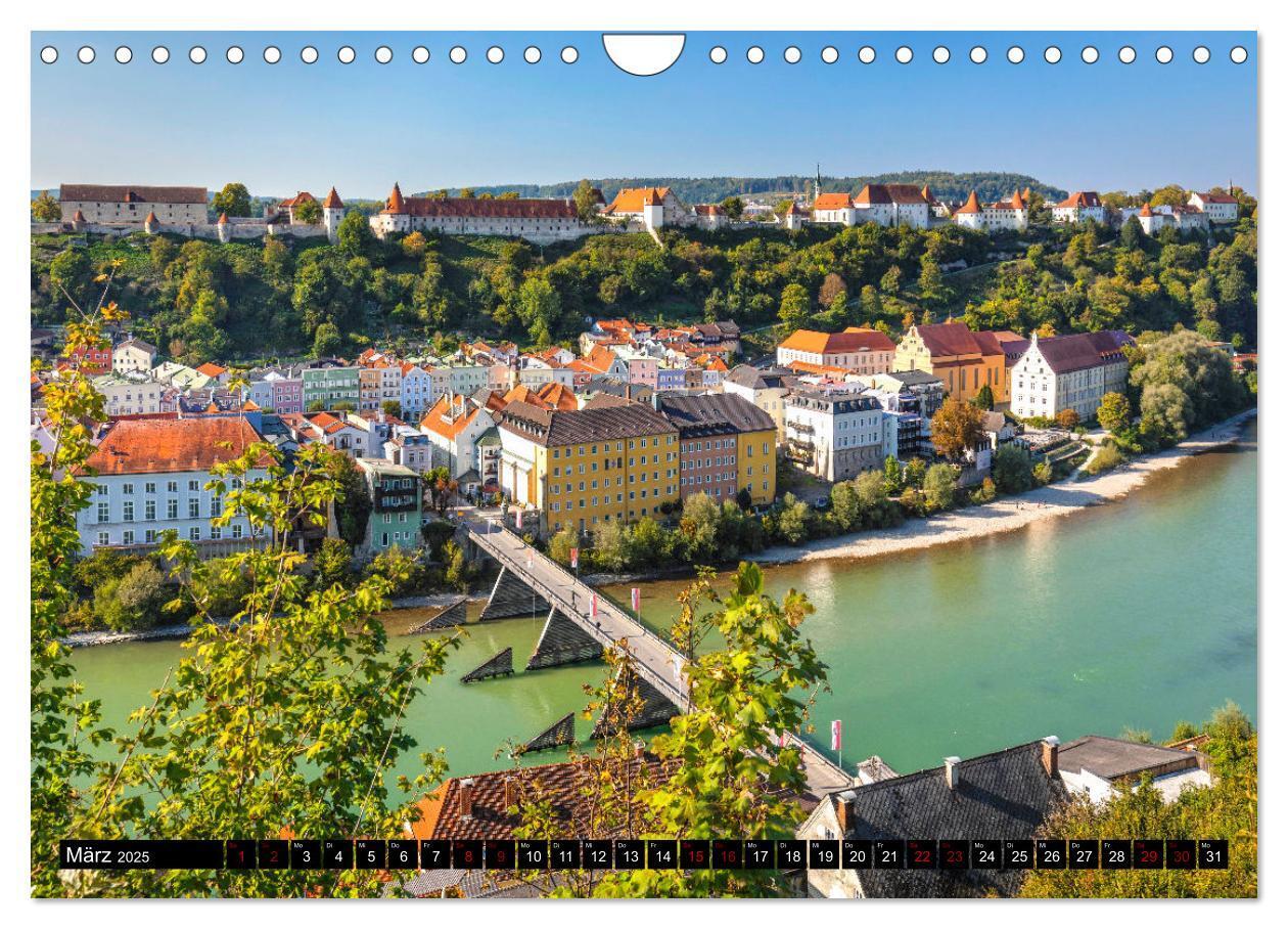 Bild: 9783435057368 | Burghausen - Mittelalter an der Salzach (Wandkalender 2025 DIN A4...