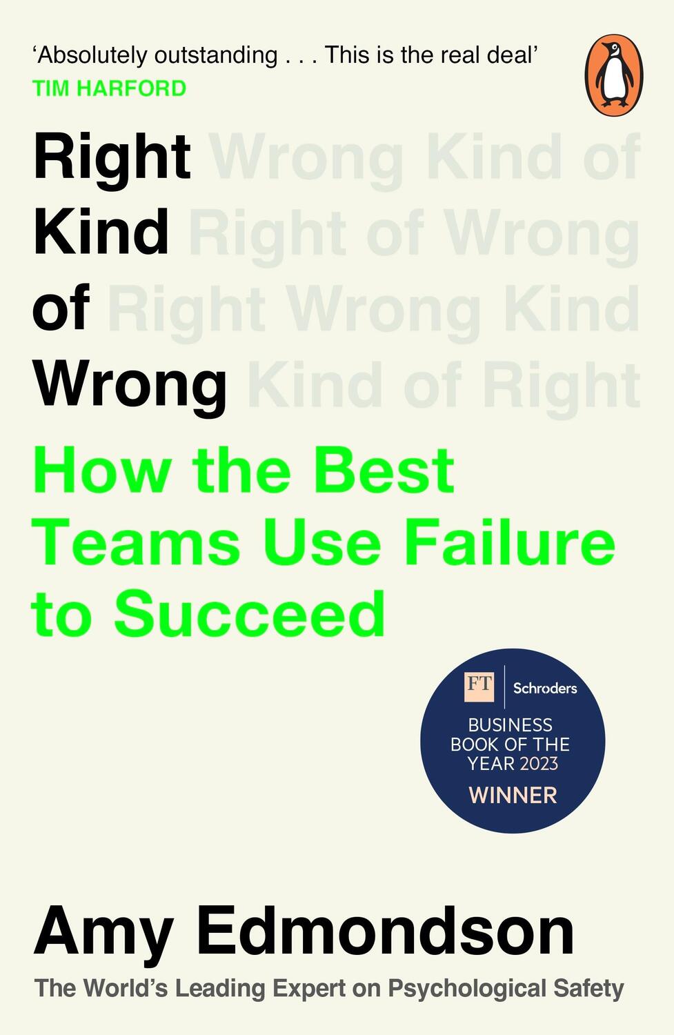 Cover: 9781847943781 | Right Kind of Wrong | How the Best Teams Use Failure to Succeed | Buch