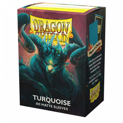 Cover: 5706569110550 | DS100 Matte - Player's Choice: Turquoise | Dragon Shield!