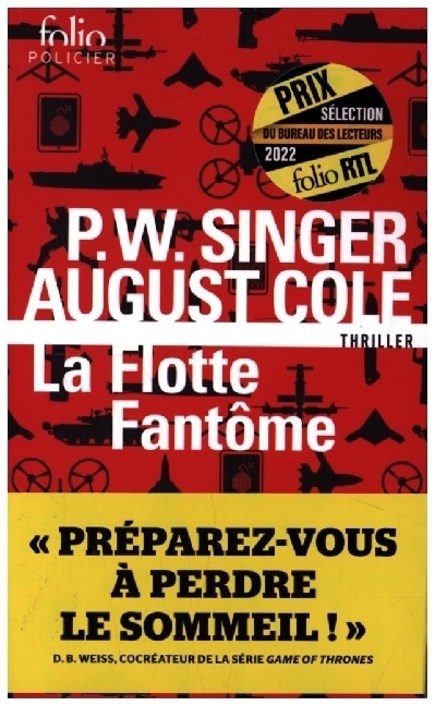 Cover: 9782072979354 | La Flotte Fantôme | August Cole (u. a.) | Taschenbuch | Französisch