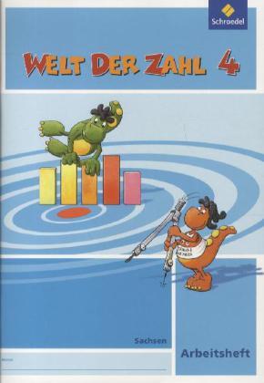 Cover: 9783507044548 | Welt der Zahl 4. Arbeitsheft. Sachsen | Ausgabe 2009 | Broschüre