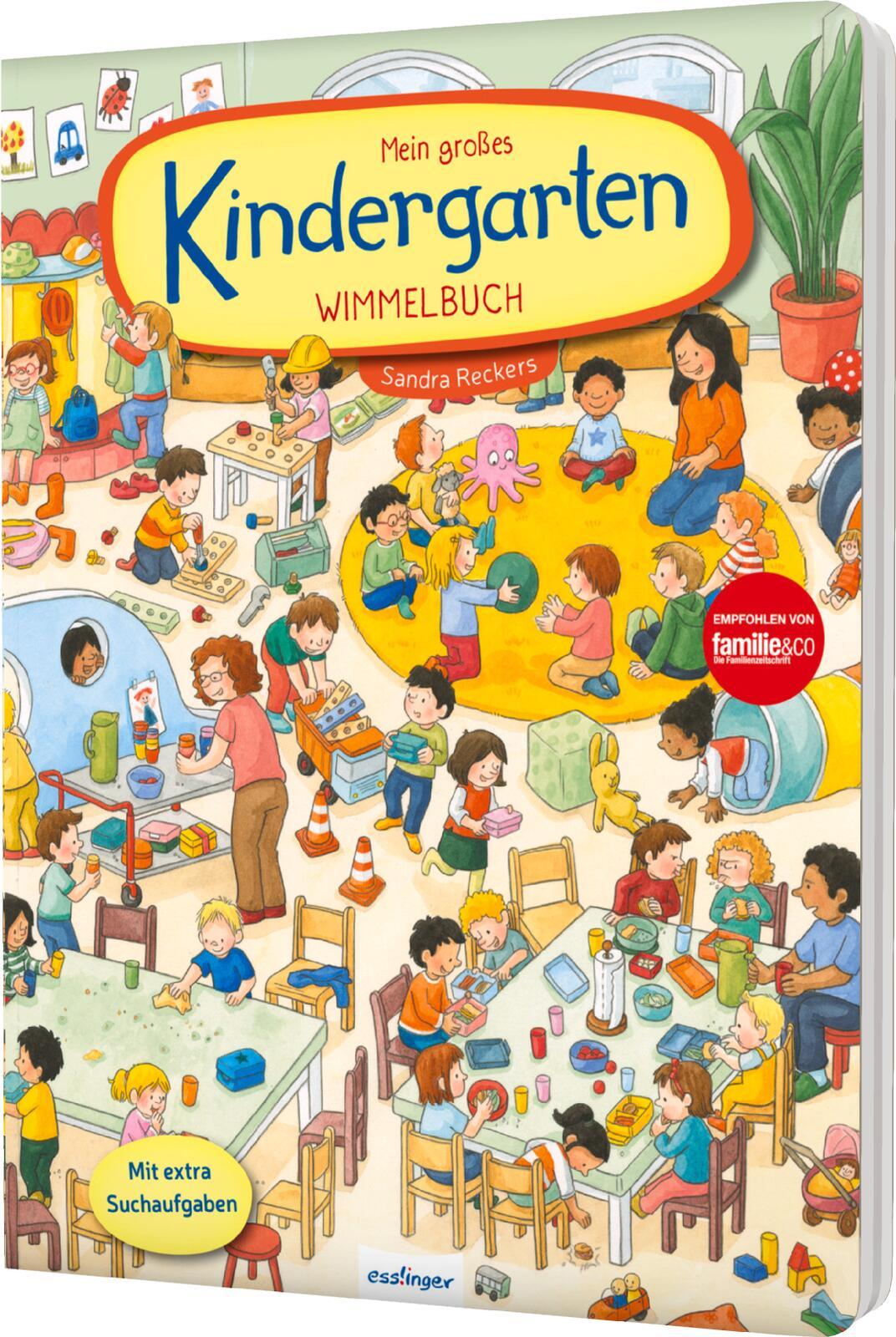 Cover: 9783480239252 | Mein großes Kindergarten-Wimmelbuch | Sandra Reckers | Buch | 16 S.