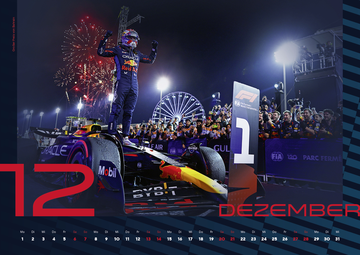 Bild: 9783710501029 | Oracle Red Bull Racing 2025 - Fankalender | Kalender | Spiralbindung