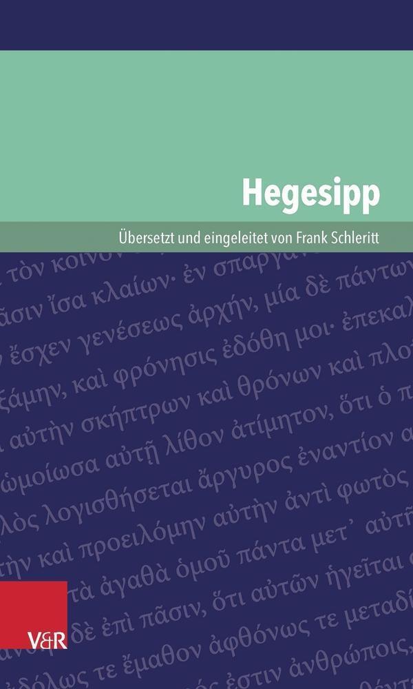 Cover: 9783525534663 | Hegesipp | Taschenbuch | 85 S. | Deutsch | 2016 | EAN 9783525534663