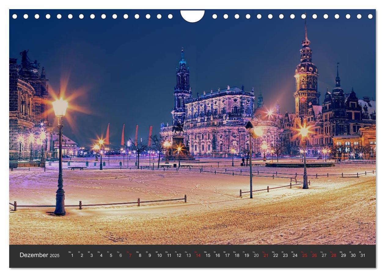 Bild: 9783435797363 | Barockstadt Dresden (Wandkalender 2025 DIN A4 quer), CALVENDO...