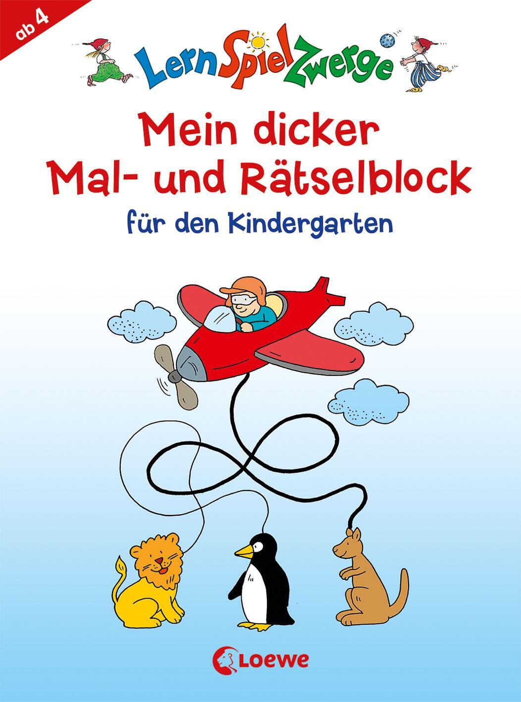 Cover: 9783785586495 | Mein dicker Mal- und Rätselblock für den Kindergarten | Buch | Deutsch