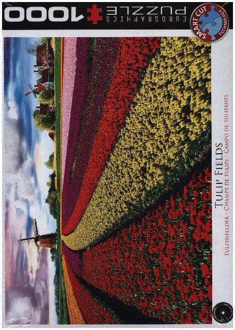 Cover: 628136653268 | Tulip Fields | Puzzle | Deutsch | 2020 | Eurographics s.r.o