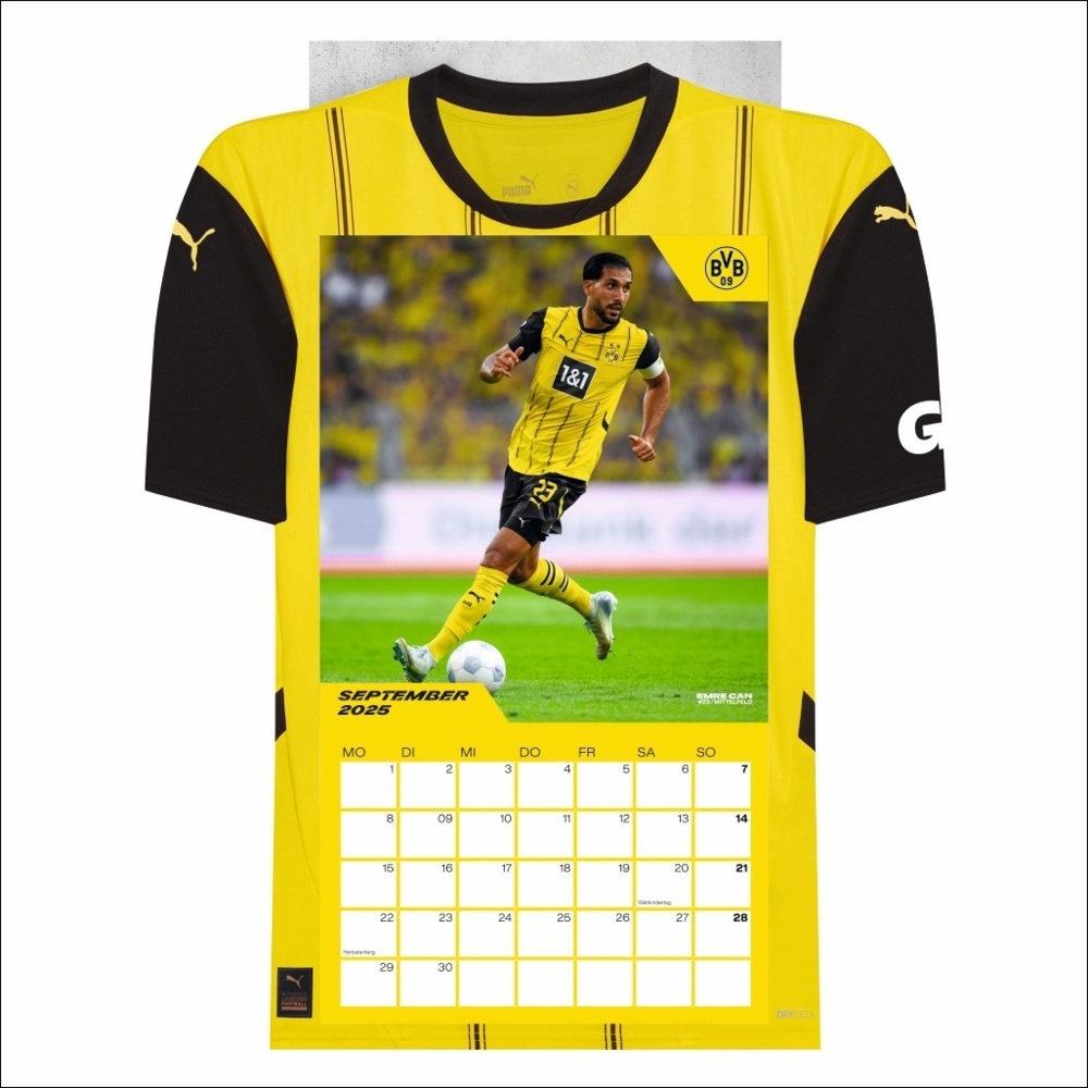 Bild: 9783756405442 | BVB Trikotkalender 2025 | Kalender | Spiralbindung | 14 S. | Deutsch