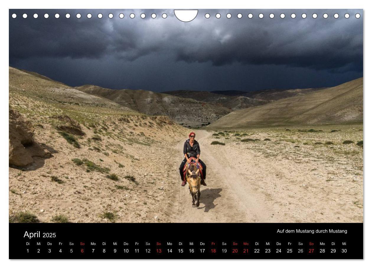 Bild: 9783435563265 | MUSTANG - das verborgene Königreich im Himalaya (Wandkalender 2025...