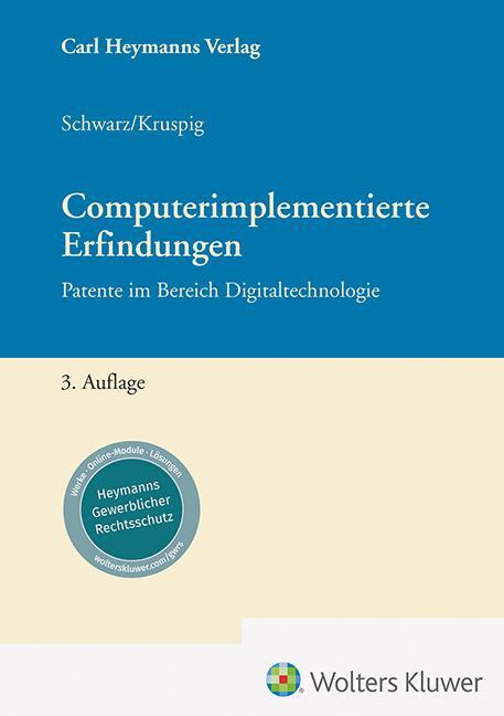 Cover: 9783452295040 | Computerimplementierte Erfindungen | Claudia Schwarz (u. a.) | Buch