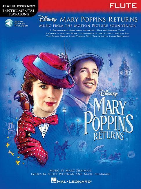 Cover: 9781540045850 | Mary Poppins Returns for Flute: Instrumental Play-Along Series | Corp