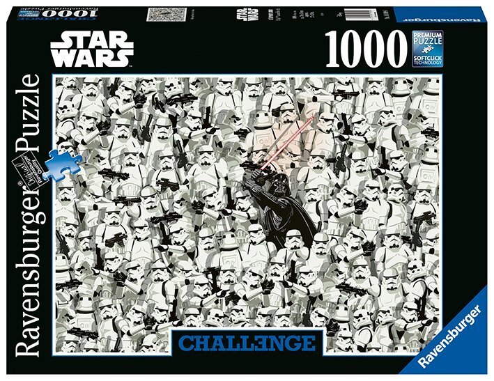 Cover: 4005556149896 | Ravensburger Puzzle 1000 Teile, Challenge Star Wars - Darth Vader...