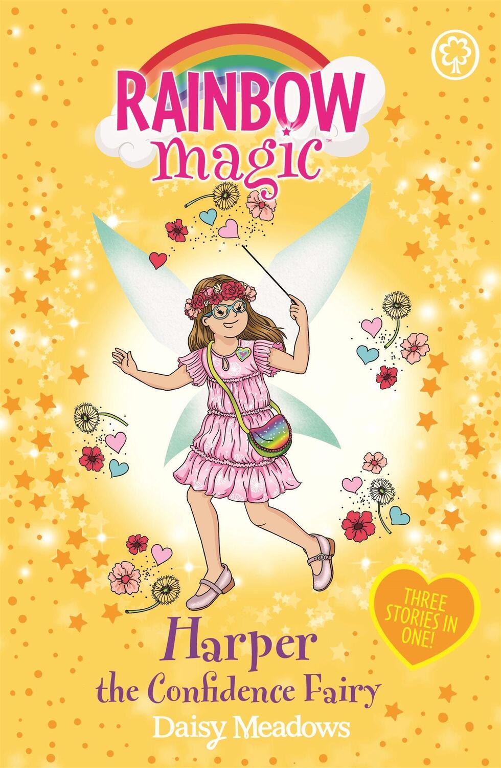 Cover: 9781408367094 | Rainbow Magic: Harper the Confidence Fairy | Three Stories in One!