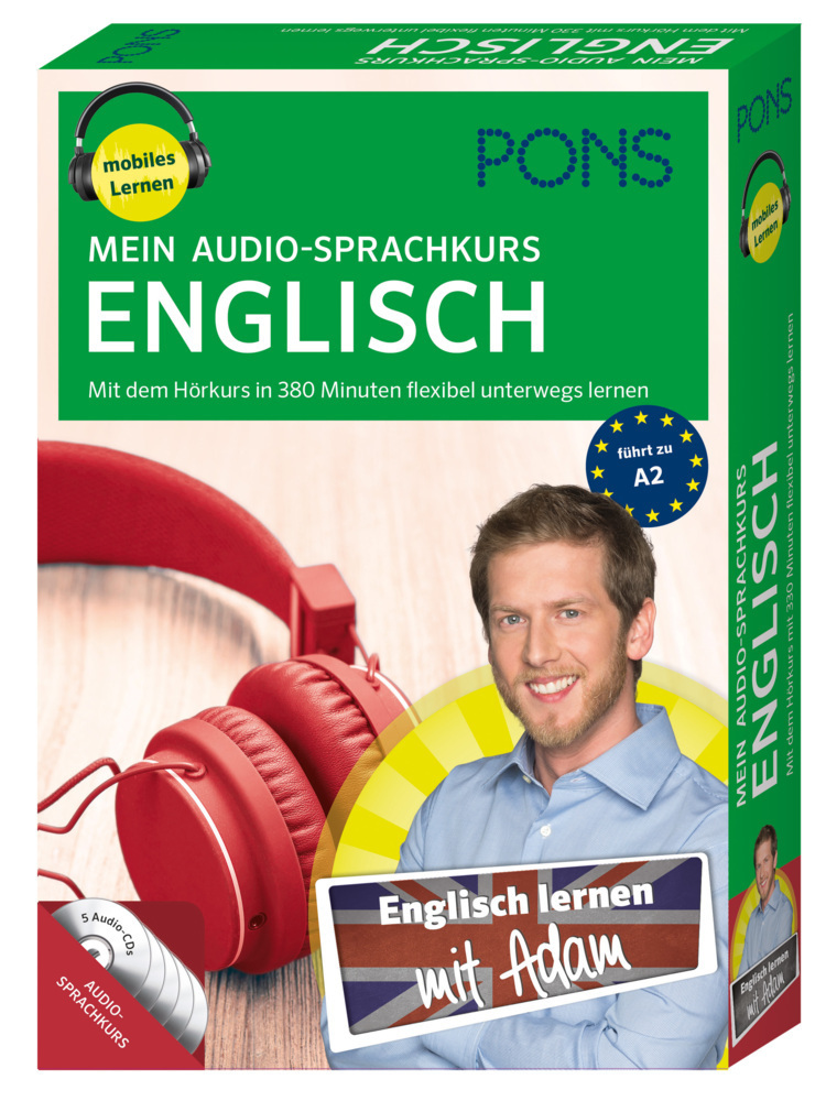 Cover: 9783125627864 | PONS Mein Audio-Sprachkurs Englisch, 5 MP3-CDs | Kassette | 380 S.