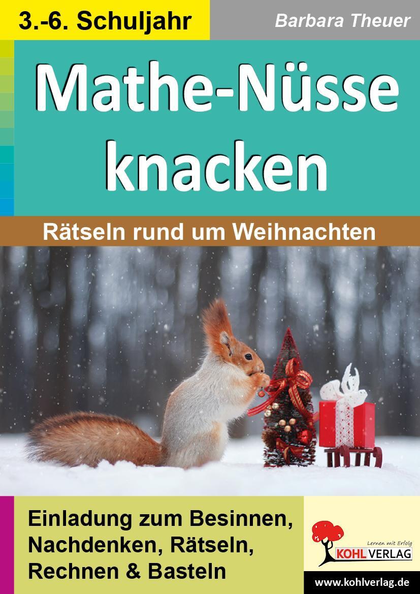 Cover: 9783985582822 | Mathe-Nüsse knacken | Rätseln rund um Weihnachten | Gabriele Klink