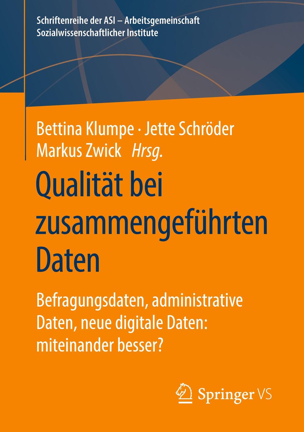Cover: 9783658310080 | Qualität bei zusammengeführten Daten | Bettina Klumpe (u. a.) | Buch