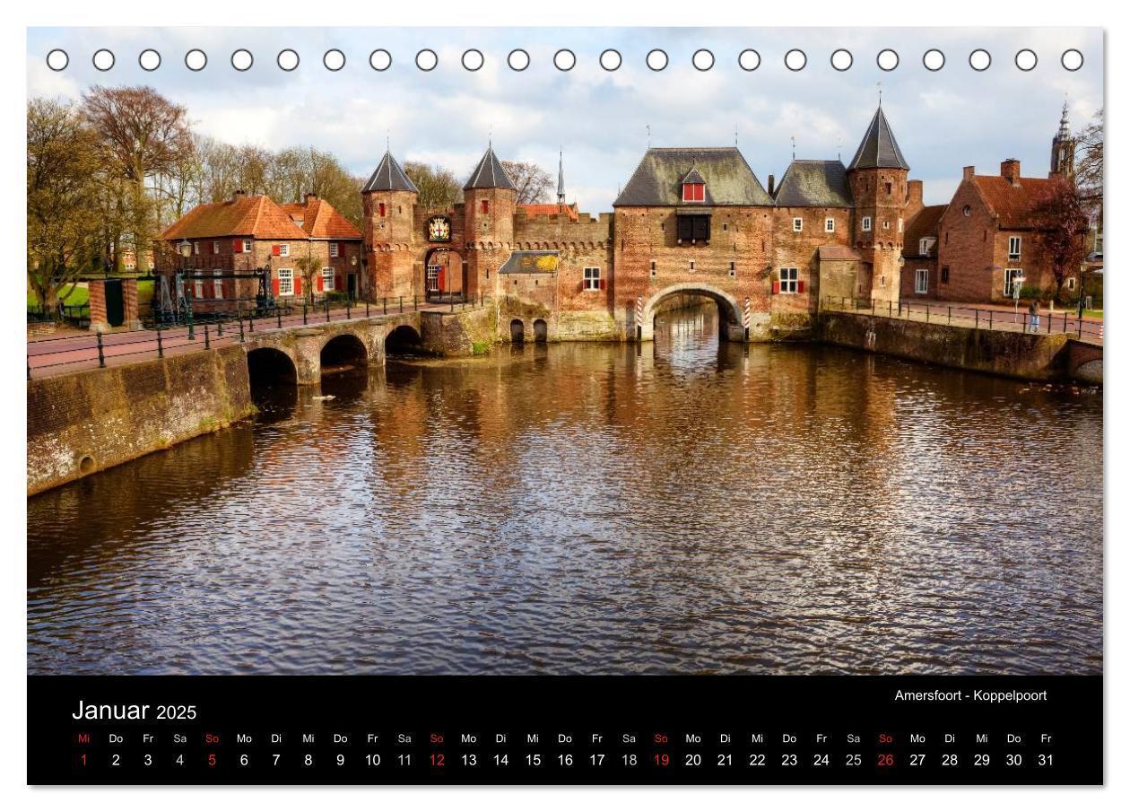 Bild: 9783435810055 | Die Niederlande (Tischkalender 2025 DIN A5 quer), CALVENDO...