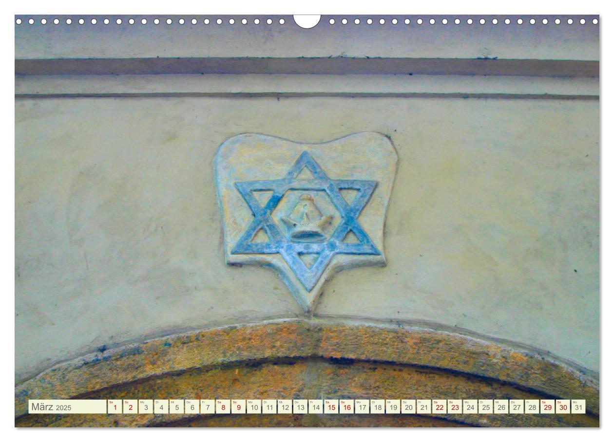 Bild: 9783383905025 | Prag. Jüdischer Friedhof und Synagogen (Wandkalender 2025 DIN A3...