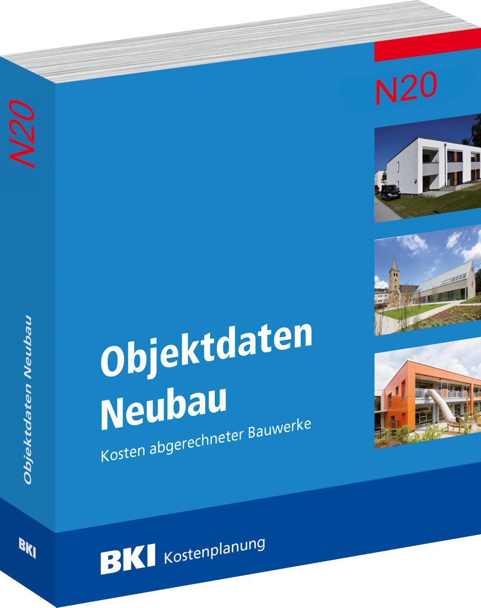 Cover: 9783481047412 | BKI Objektdaten Neubau N20 | Architektenkammern | Taschenbuch | 2024