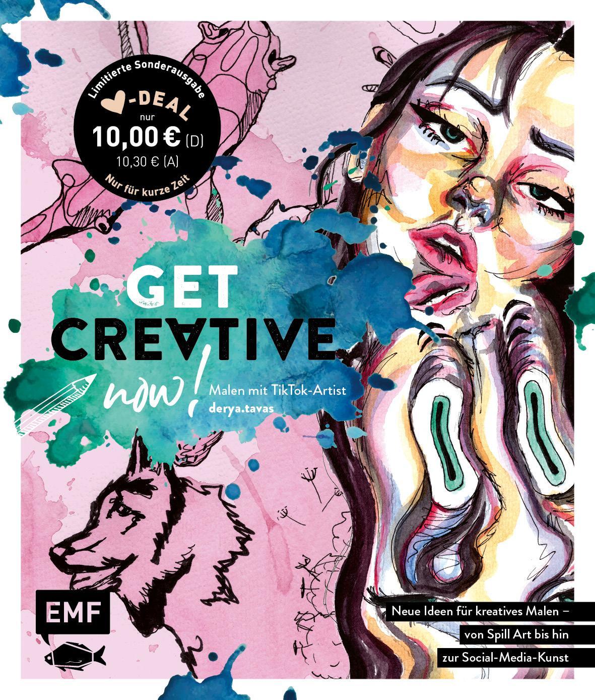 Cover: 9783745909746 | Get creative now! Malen mit TikTok-Artist derya.tavas | Derya Tavas