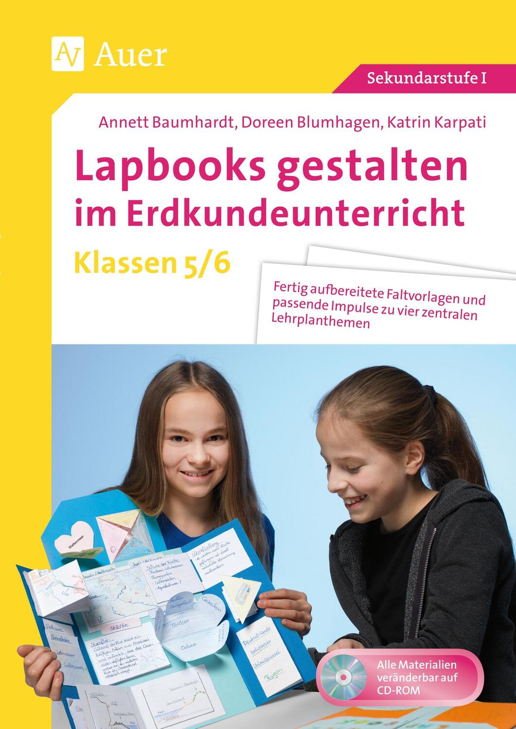 Cover: 9783403080626 | Lapbooks gestalten im Erdkundeunterricht 5-6 | Baumhardt (u. a.)
