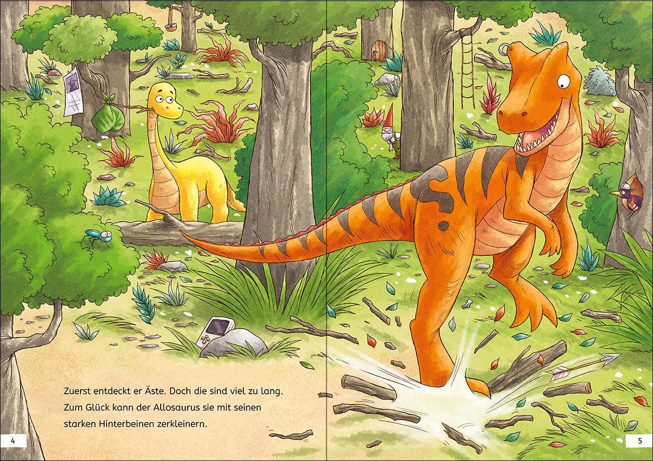 Bild: 9783743216778 | Mein Fehler-Such-Buch - Bei den Dinosauriern | Rätseln | Taschenbuch