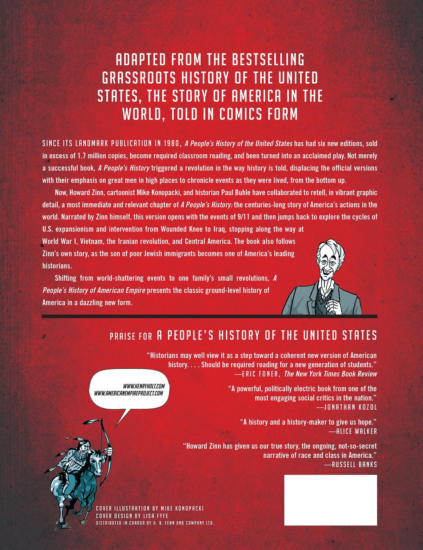 Rückseite: 9780805087444 | People's History of American Empire | Howard Zinn | Taschenbuch | 2008