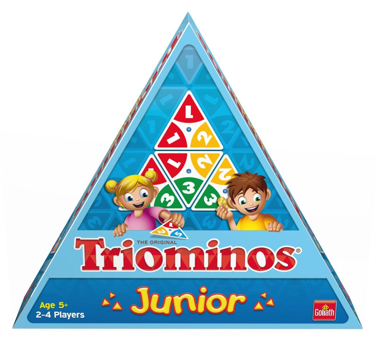 Cover: 8711808606814 | Triominos Junior | Spiel | Deutsch | 2020 | Goliath B.V
