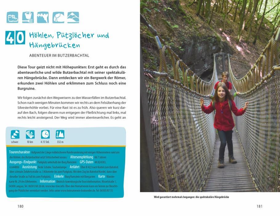 Bild: 9783734311833 | Wanderspaß mit Kindern Eifel | 40 erlebnisreiche Touren | Parschau