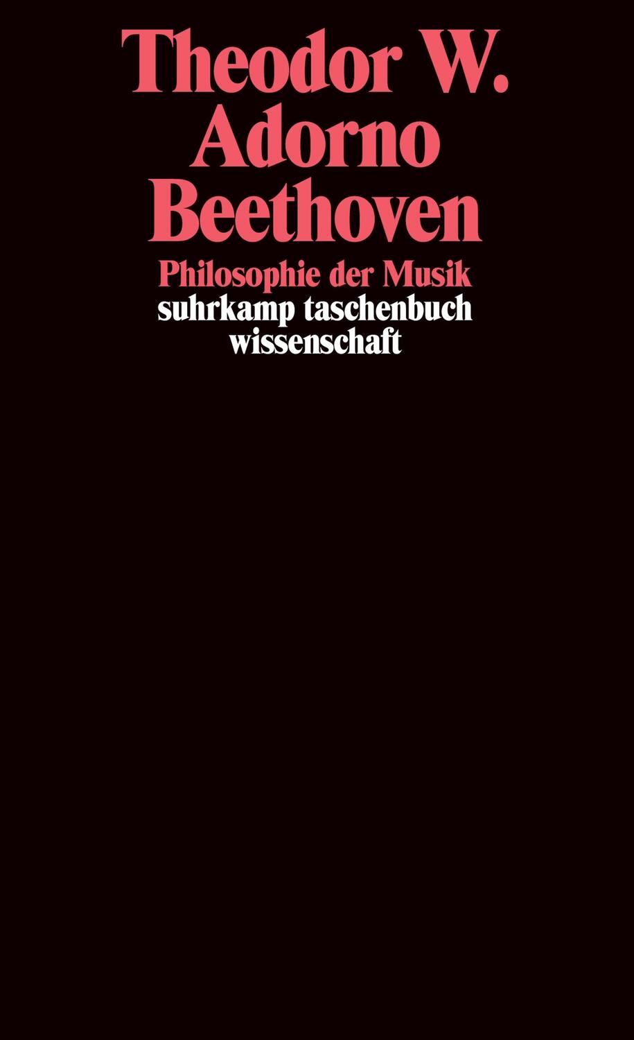 Cover: 9783518293270 | Beethoven - Philosophie der Musik | Fragmente und Texte | Adorno