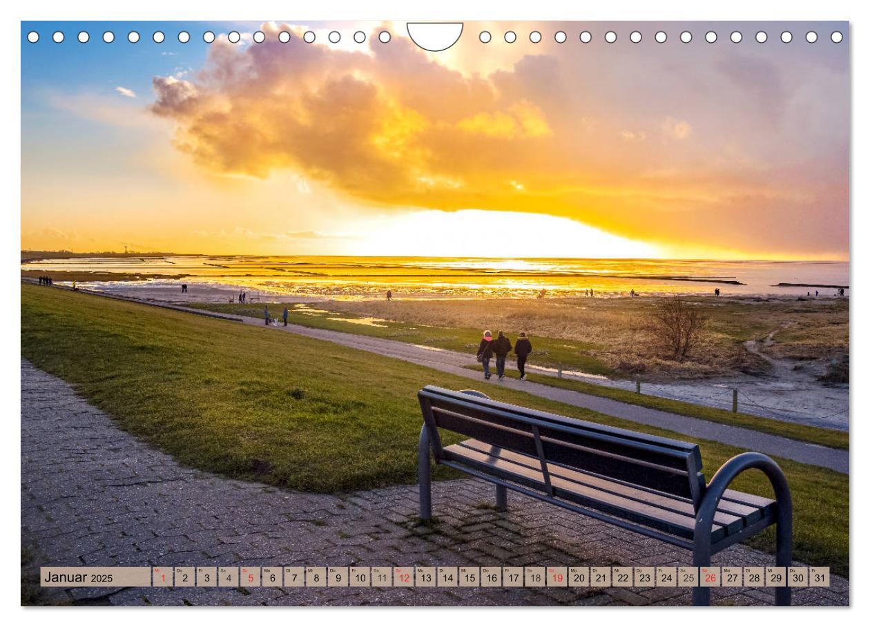 Bild: 9783435069538 | NORDDEICH-LIEBE (Wandkalender 2025 DIN A4 quer), CALVENDO...