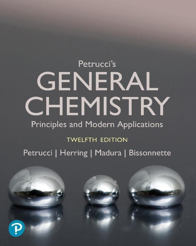 Cover: 9781292726137 | Petrucci's General Chemistry: Modern Principles and Applications