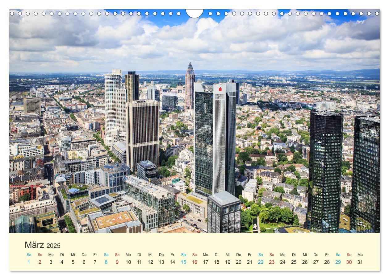 Bild: 9783435464197 | Frankfurt am Main - Finanzen und Geschichte (Wandkalender 2025 DIN...