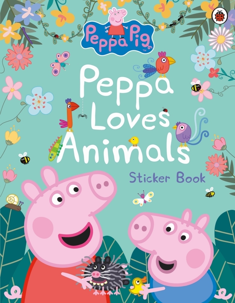 Cover: 9780241476260 | Peppa Pig: Peppa Loves Animals | Sticker Activity Book | Peppa Pig