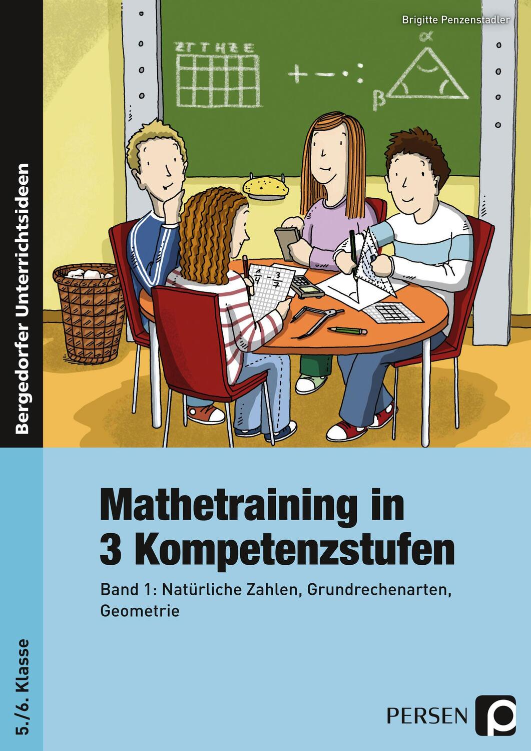 Cover: 9783403230052 | Mathetraining in 3 Kompetenzstufen 1 | Brigitte Penzenstadler | Buch