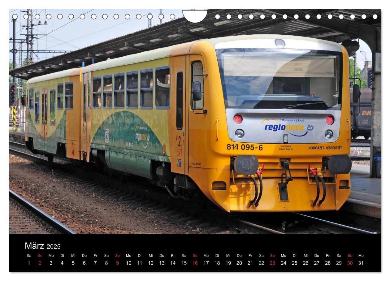 Bild: 9783435613571 | Europäische Eisenbahnen im Auge der Kamera (Wandkalender 2025 DIN...