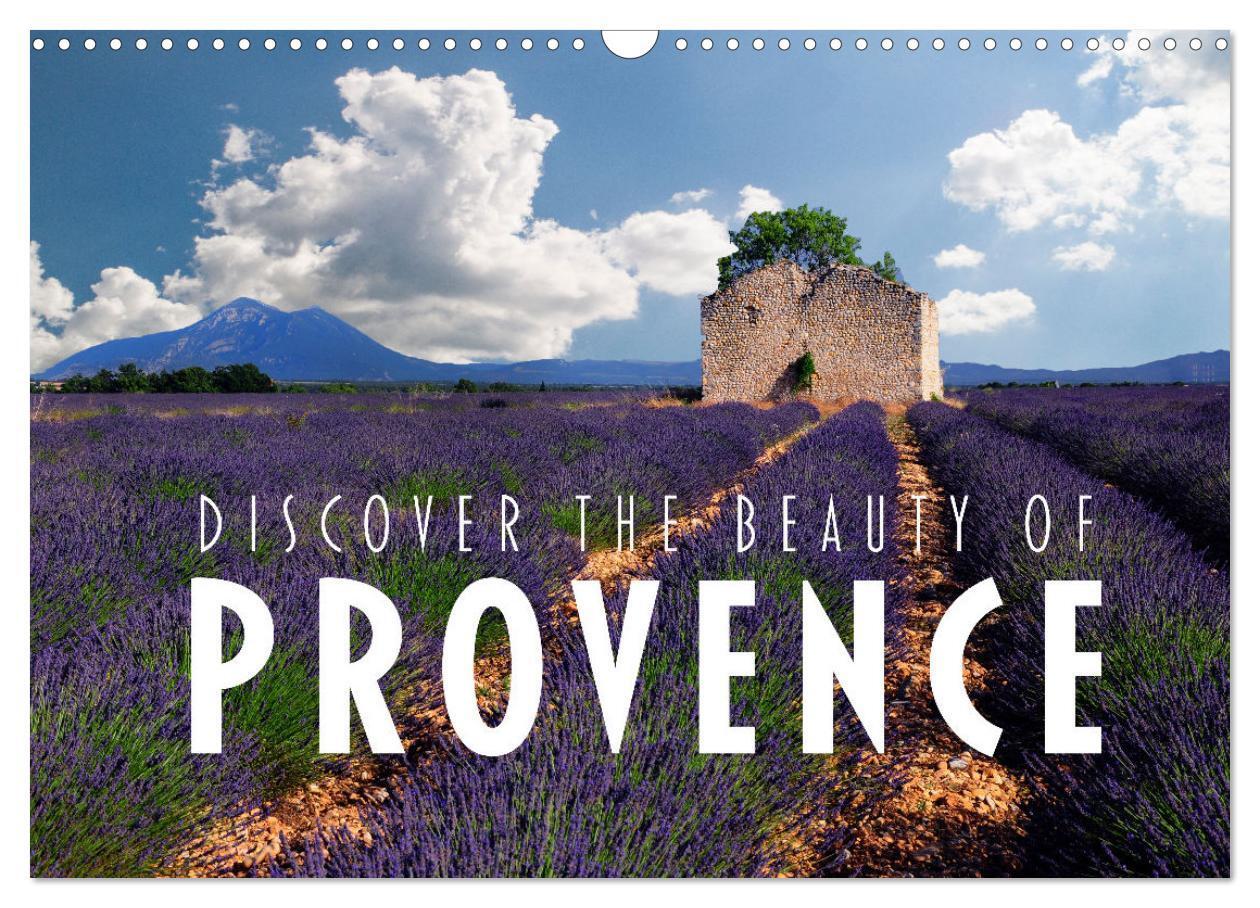 Cover: 9781325930173 | Discover the Beauty of Provence (Wall Calendar 2025 DIN A3...