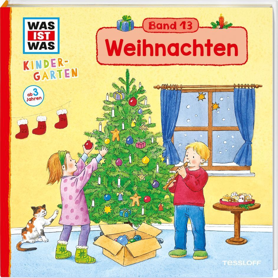 Cover: 9783788619718 | WAS IST WAS Kindergarten Band 13. Weihnachten | Andrea Weller-Essers
