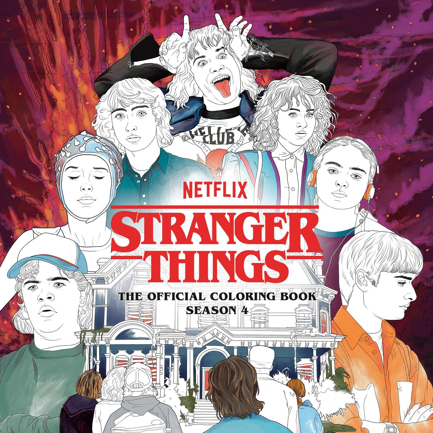 Cover: 9780593581827 | Stranger Things: The Official Coloring Book, Season 4 | Netflix | Buch
