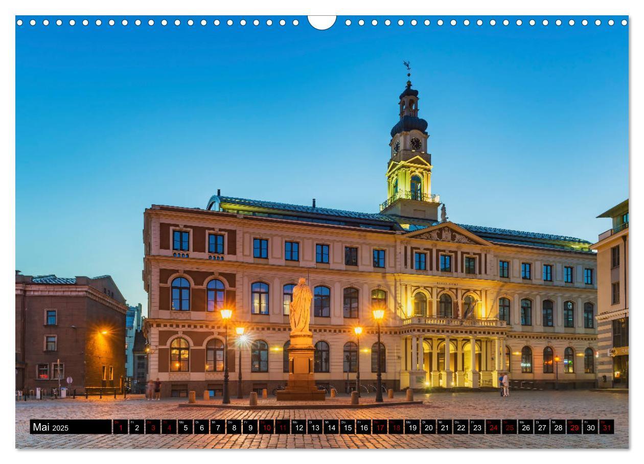 Bild: 9783435428403 | Ein Wochenende in Riga (Wandkalender 2025 DIN A3 quer), CALVENDO...