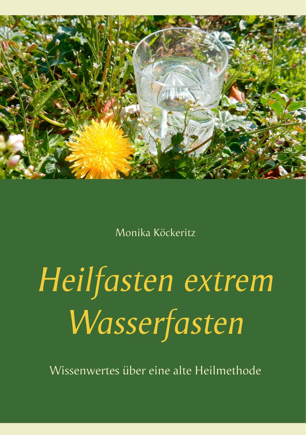 Cover: 9783734759147 | Heilfasten extrem Wasserfasten | Monika Köckeritz | Taschenbuch